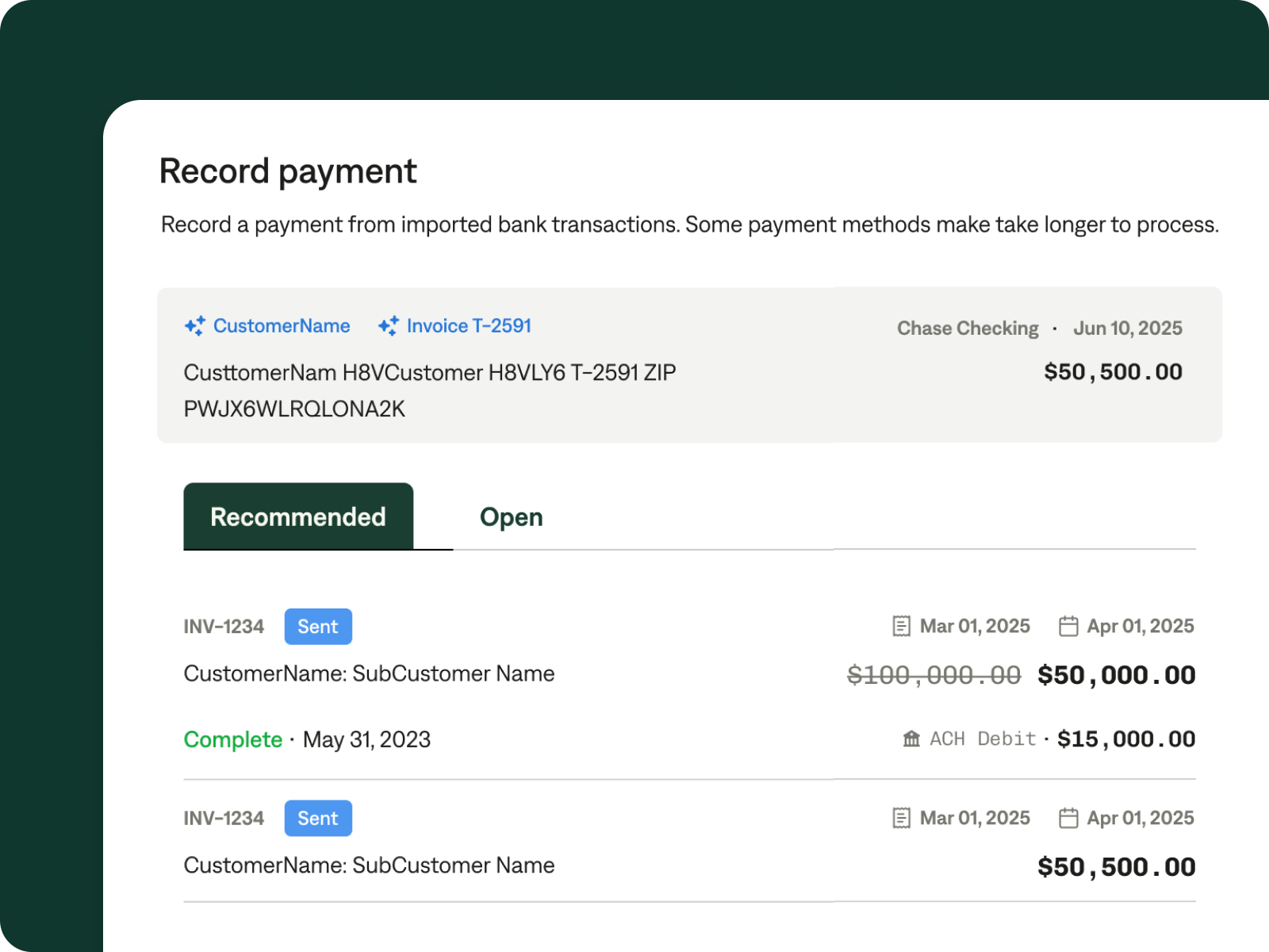 Receivables – AI Cash Application and Payment Matching (2)