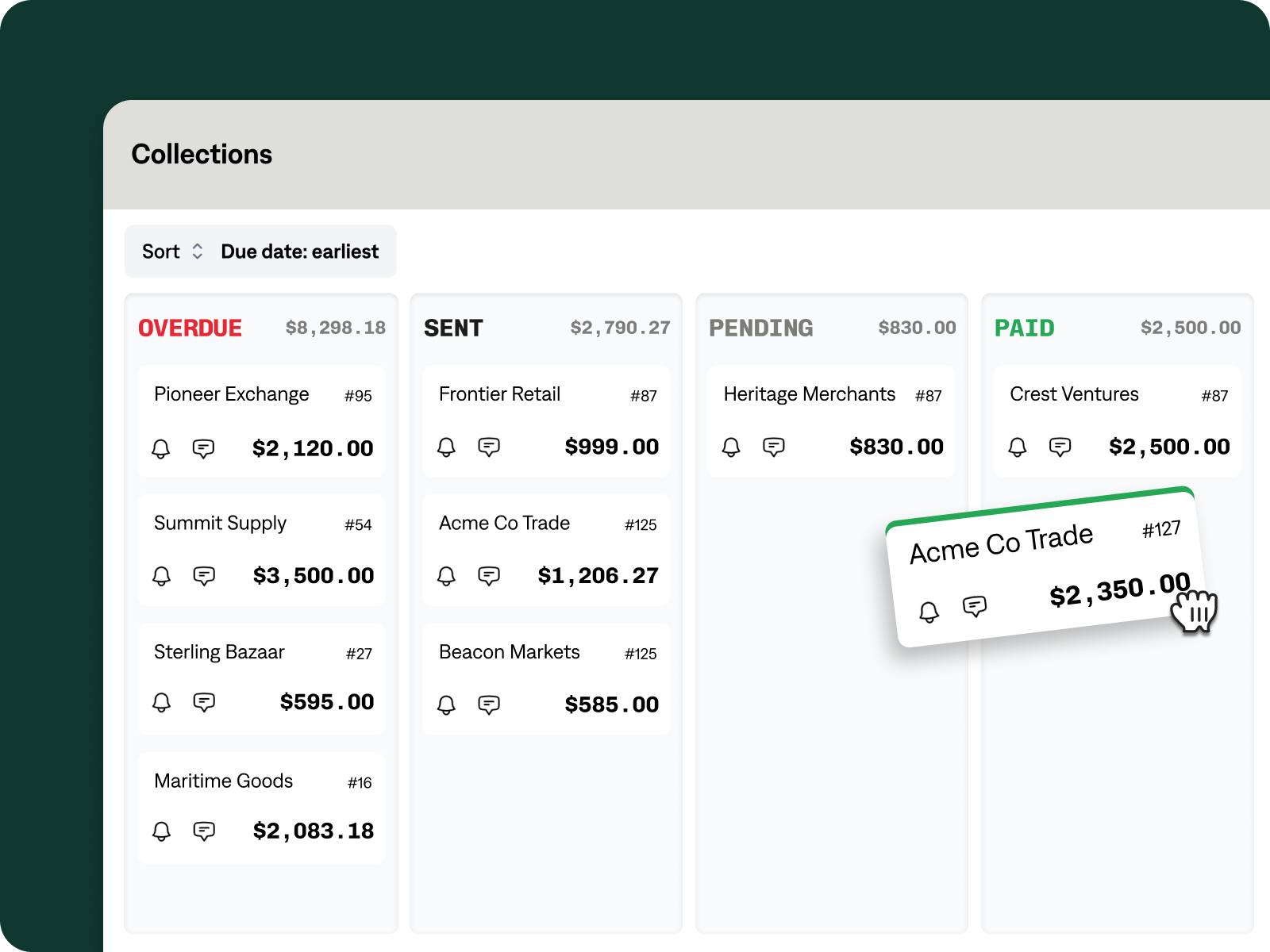 Receivables – Automated, Intelligent Collections